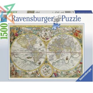 ROMPECABEZAS PUZZLE RAVENSBURGER 1500 Pcs Nro 12000716: Historic Map