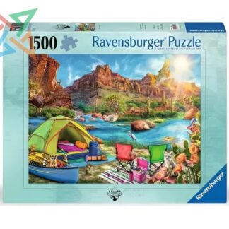 ROMPECABEZAS PUZZLE RAVENSBURGER 1500 Pcs Nro 12001007: Canyon Camping