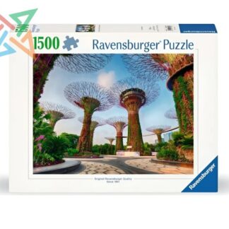 ROMPECABEZAS PUZZLE RAVENSBURGER 1500 Pcs Nro 12001396: Garden by the Bay at Singapore