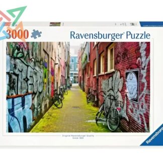 ROMPECABEZAS PUZZLE RAVENSBURGER 3000 Pcs Nro 12000807: Street Art in Amsterdam