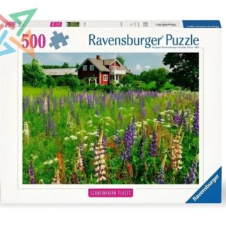 ROMPECABEZAS PUZZLE RAVENSBURGER 500 Pcs Nro 12000844: Farm in Sweden