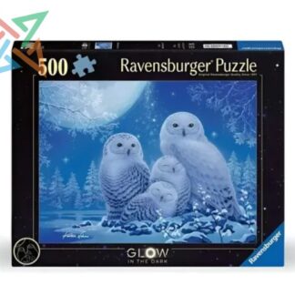 ROMPECABEZAS PUZZLE RAVENSBURGER BRILLA EN LA OSCURIDAD 500 Pcs Nro 12000479: Owls in the Moonlight