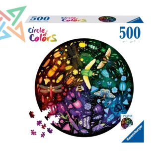 ROMPECABEZAS PUZZLE RAVENSBURGER CIRCULAR 500 Pcs Nro 12000820: Insects
