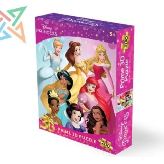 ROMPECABEZAS PUZZLE PRIME 3D 200 piezas: PRINCESAS