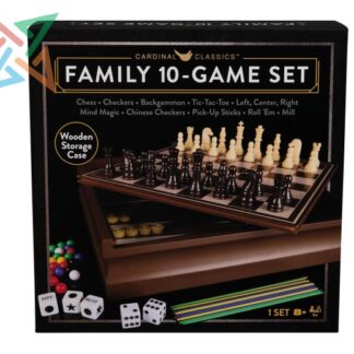 Set de 10 Juegos de Lujo - Cardinal Classics (SPIN MASTER GAMES)