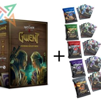 The Witcher: Gwent (En Español) COMBO - Juego Base + 5 Sobres de Cartas Deluxificadas